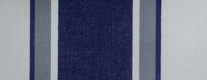 Kunststofffolie für Strandkorb Innenausschlag grau blau anthrazit 630 - Strandkorb Prieß