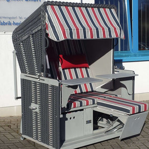 Strandkorb Heringsdorf Modell Juist 2-Sitzer, wie abgebildet - Strandkorb Prieß